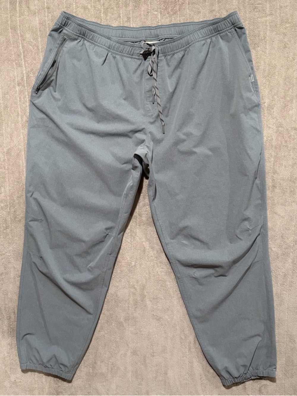 LL Bean Gray Multisport Pants Mens XXXL Performance 32” Lightweight 514097 Gym